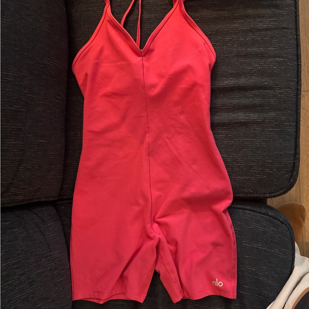 Alo Pink Romper - alo soft - XS